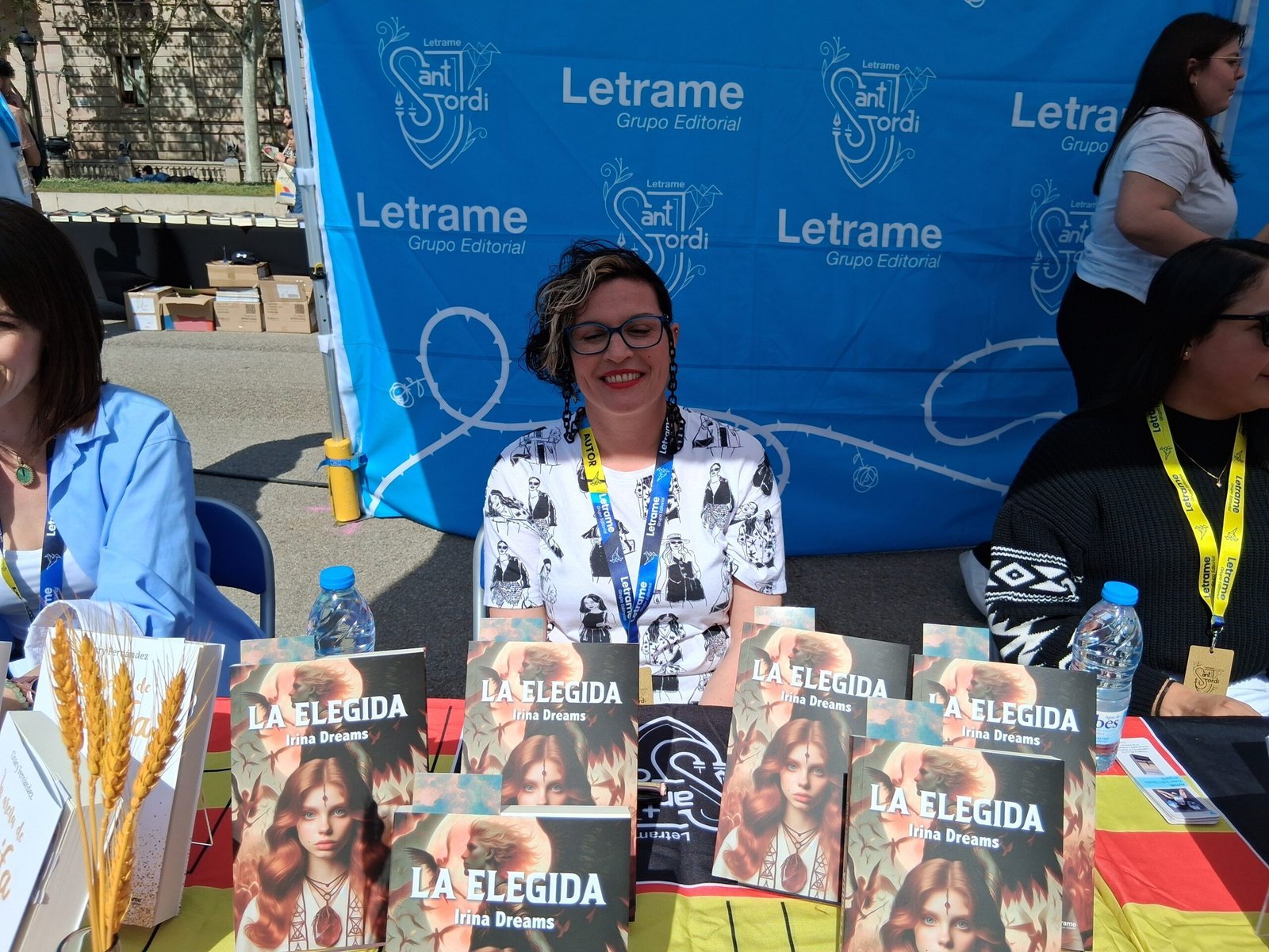 Irina Dreams presenta su obra La Elegida en Sant Jordi 2025 de la mano de Editorial Letrame